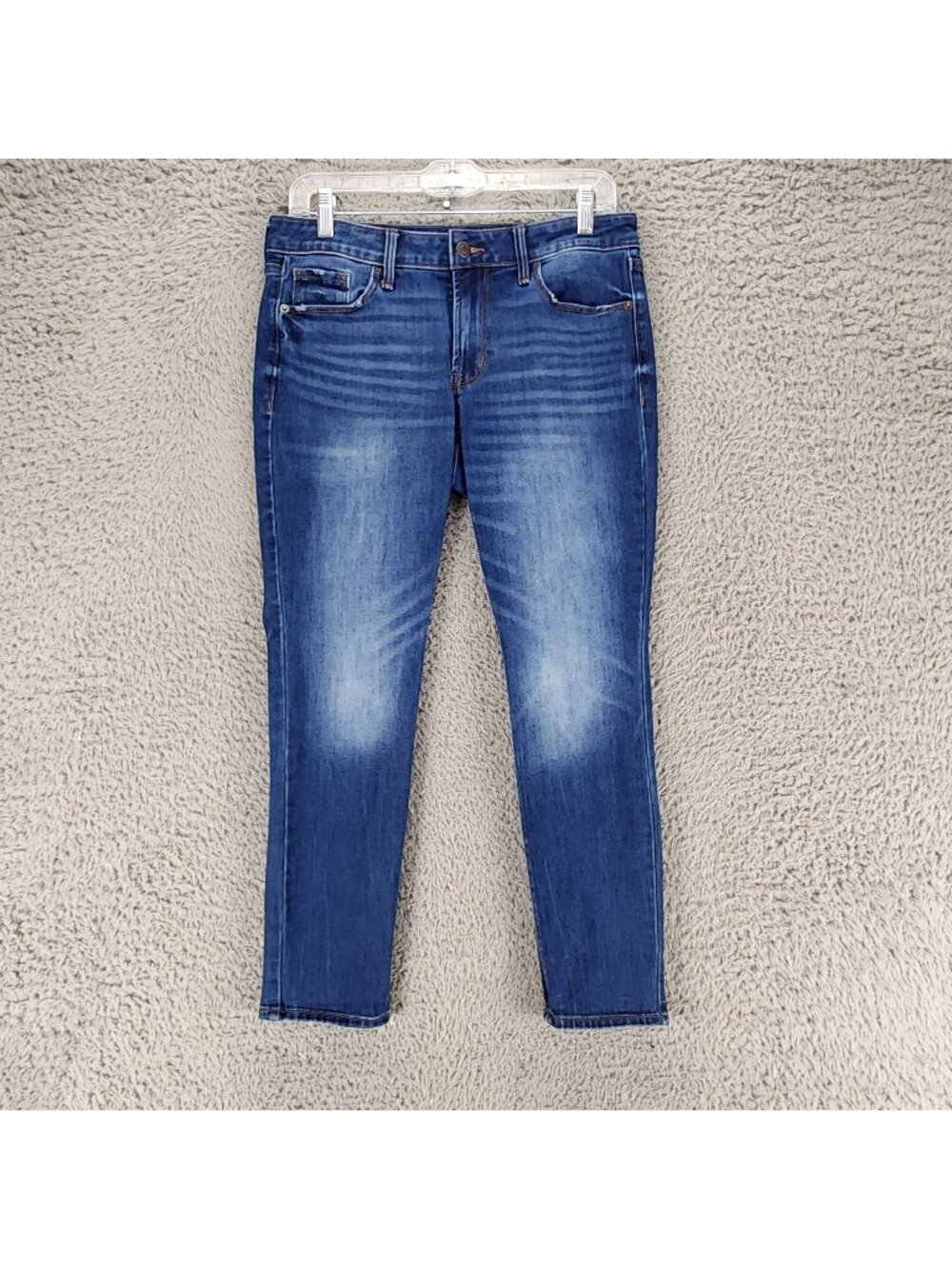 Old Navy Jeans Womens 8 Petite Blue Stretch Denim Pop Icon Skinny
